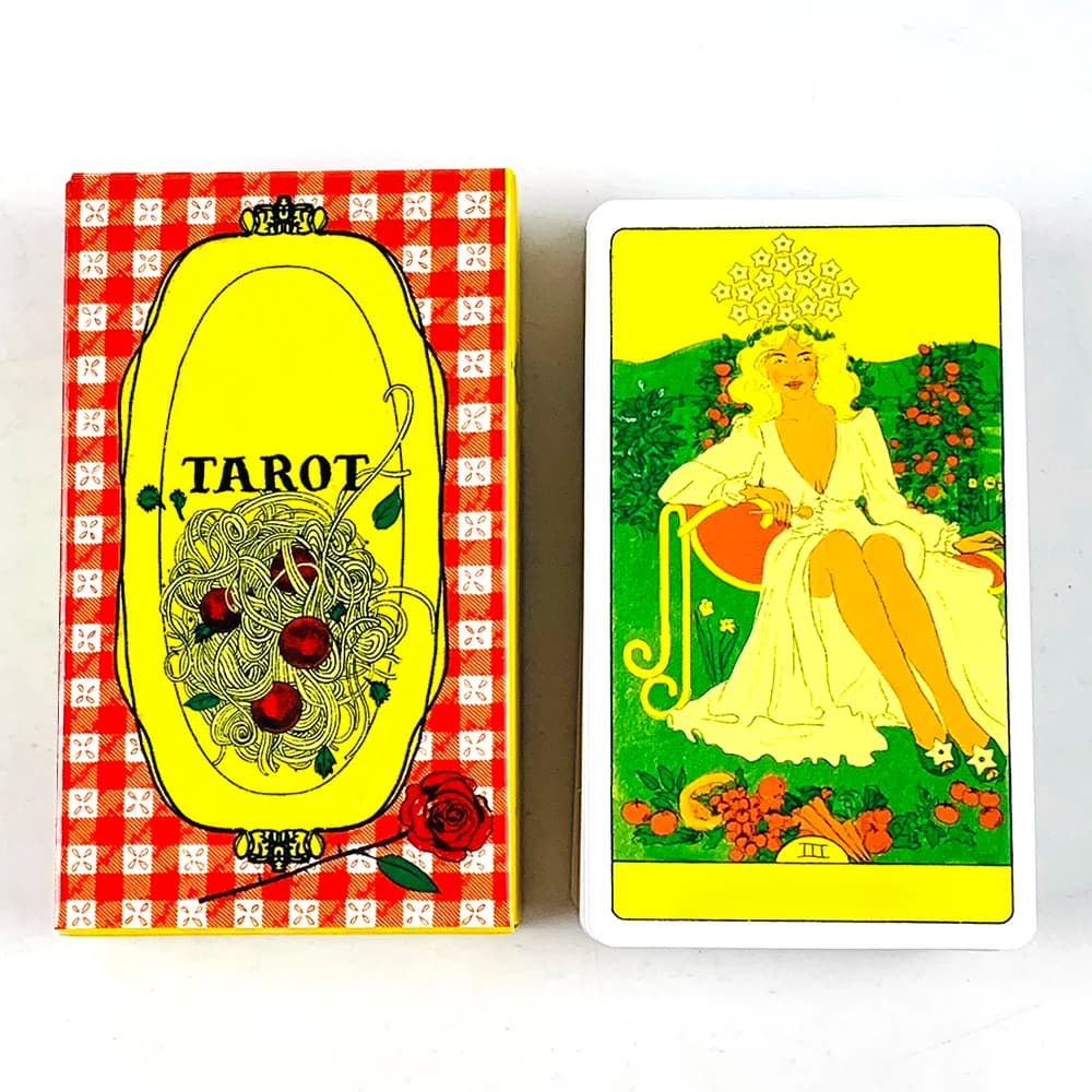 Tarot Cards 78PCS Exquisite Deck Oracle English Visions Divination Edition Borad Playing Games, Halloween and Christmas Gifts