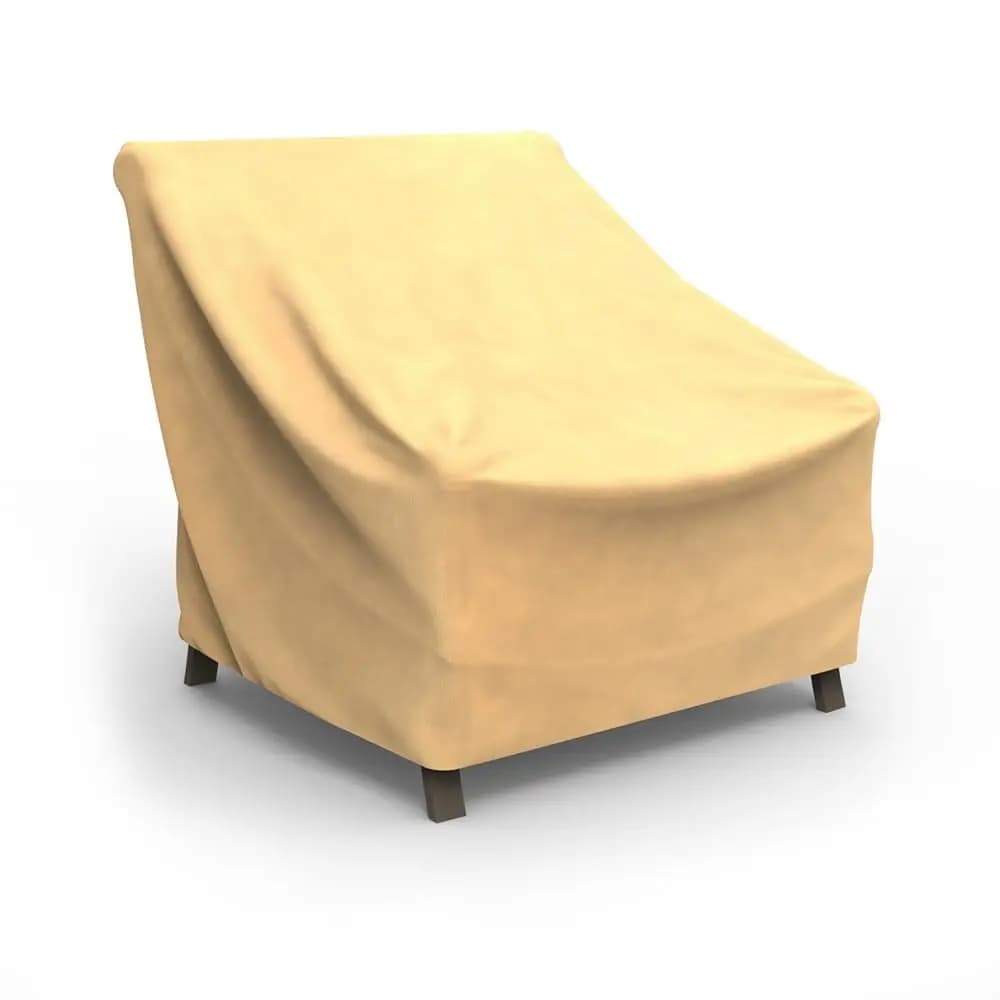 Copertura per sedia da esterno extra large per tutte le stagioni P1W04SF1, marrone chiaro (39 H x 37 L x 41 P)
