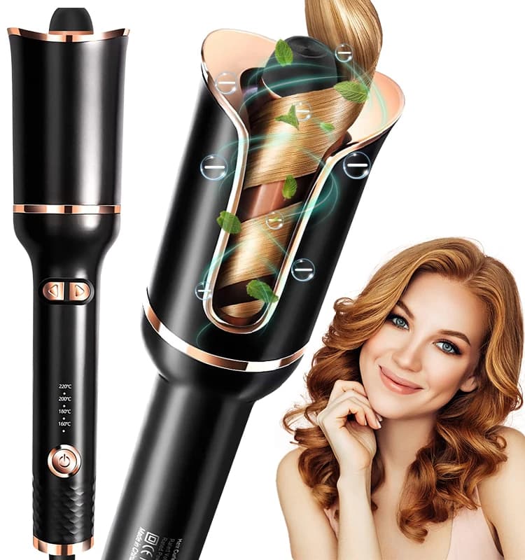 Shenzhen Factory Professional Electric Portable Automatic Rotary Hair Clip