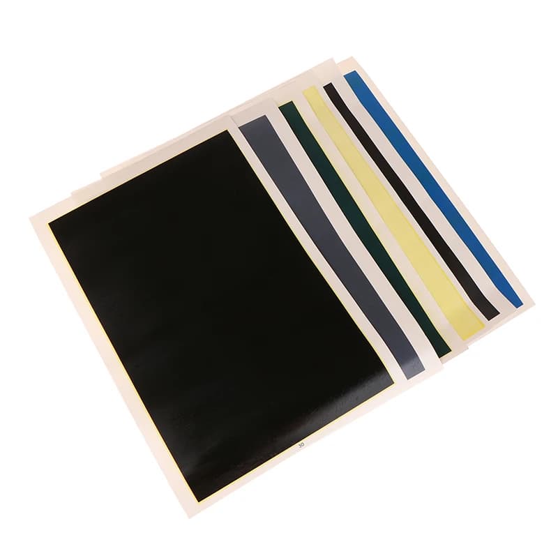 Universal Colored Paper for Laser Marking and Engraving Machines CO2, Fiber and UV for Ceramic, Glass and Stone