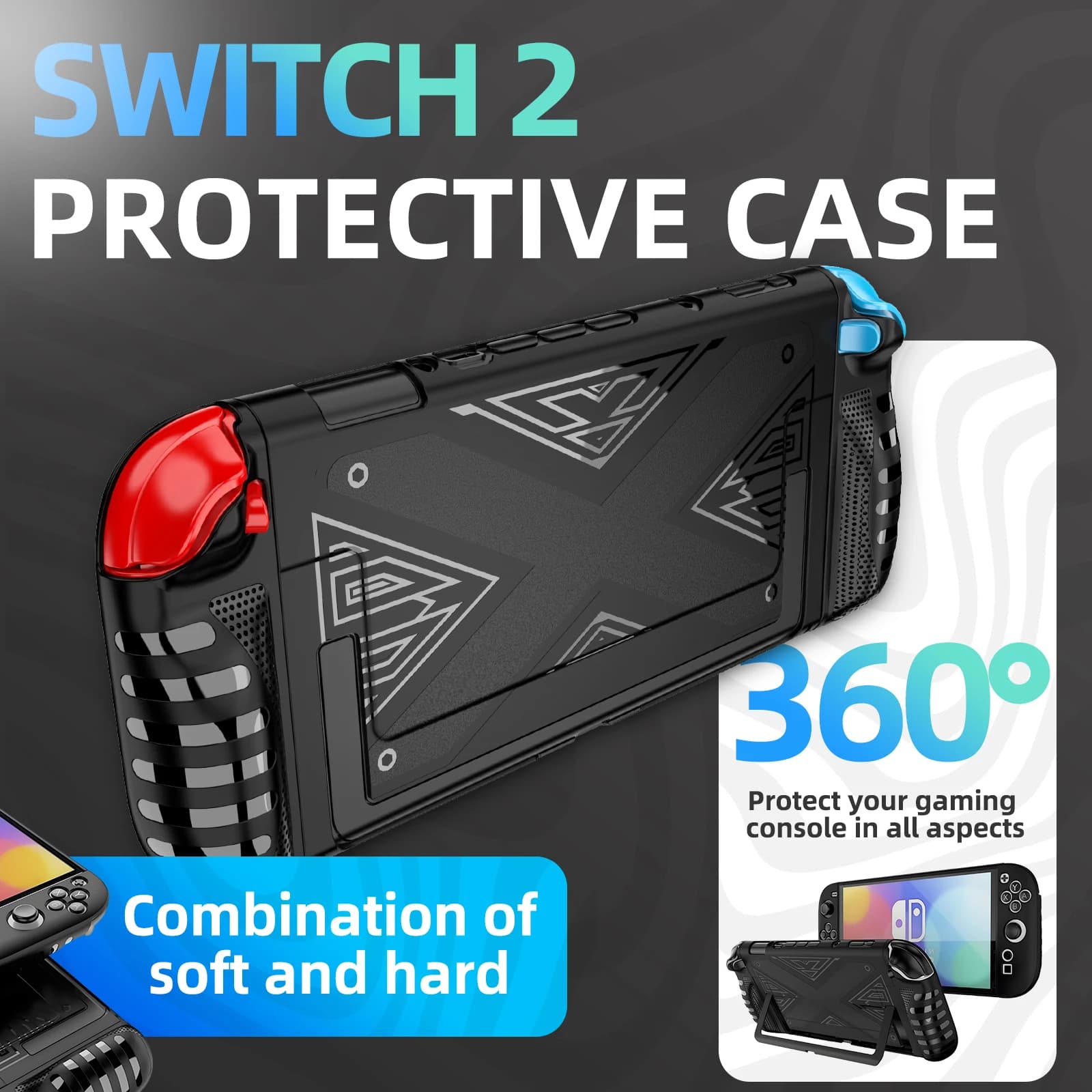 Custodia protettiva per Nintendo Switch 2 Design di tipo diviso Accessori per coperture protettive antigraffio antiurto a prova di caduta