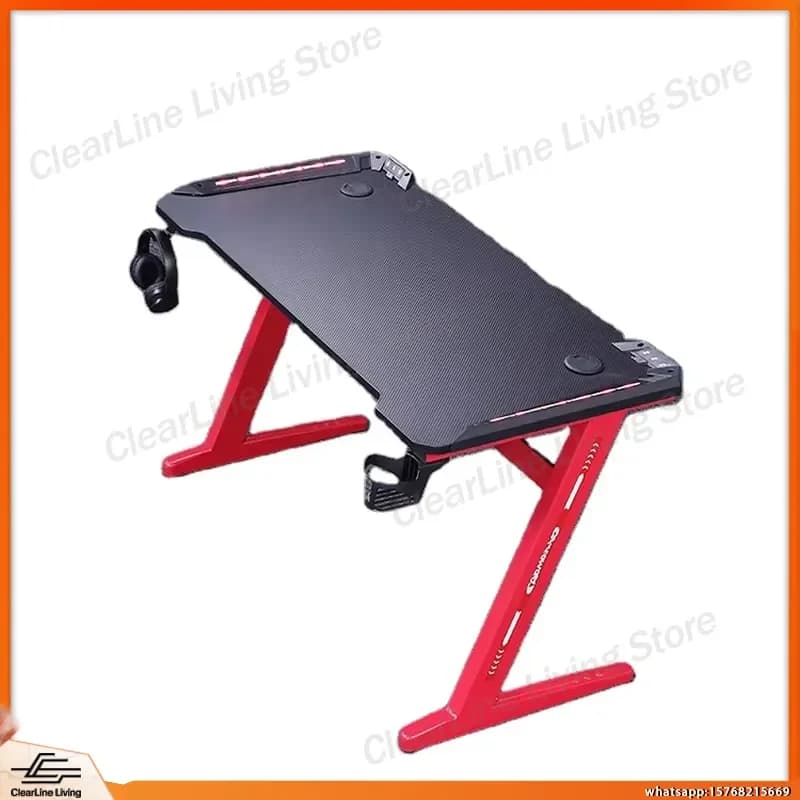 Gaming Desk Height Adjustable Electric Standing Desk for PC Gaming Setup Ergonomic Computer Desk with Cable Management and