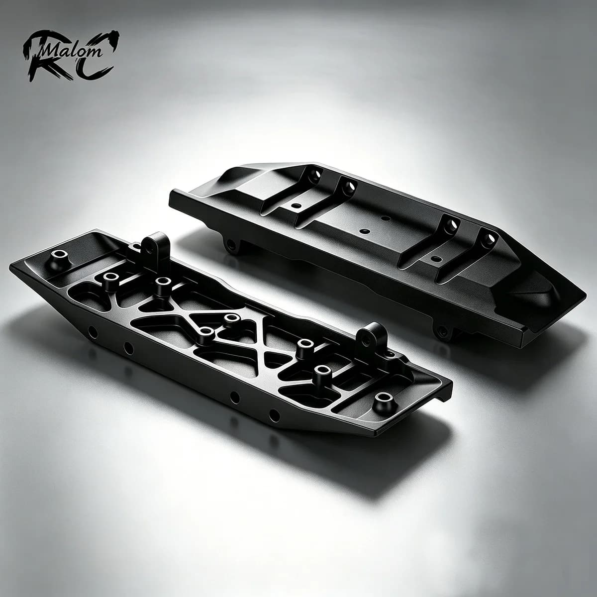 Aluminum Side Pedal for Vanquish VS4-10 Phoenix 1/10 RC Crawler – CNC Machined Upgrade Rock Sliders Replacement Parts