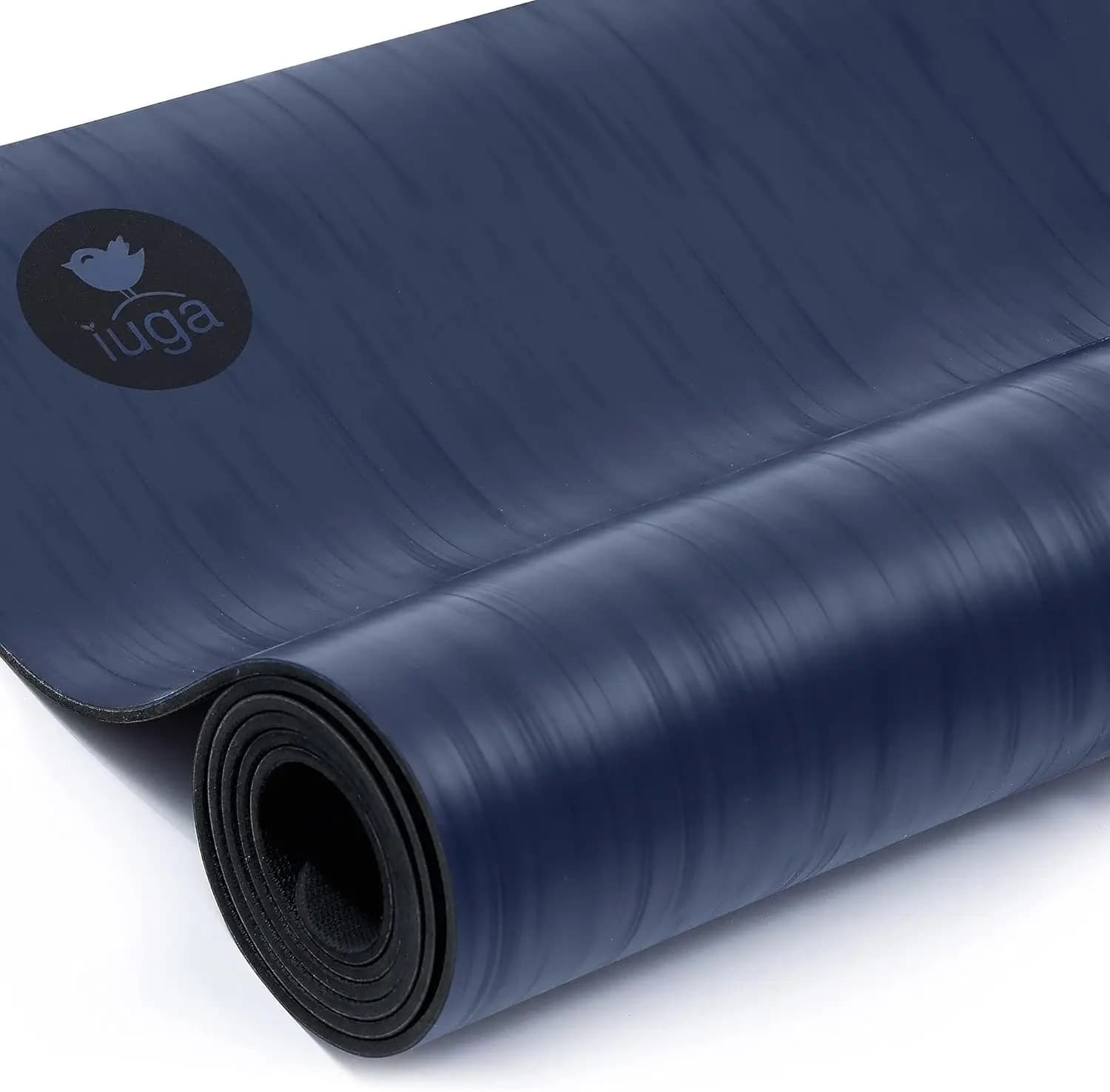 Tappetino Yoga Professionale Antiscivolo, Tappetino Pilates Anti-Strappo, Ecologico, per Hot Yoga, con Materiale Certificato SGS e Cinghia di Trasporto Gratuita