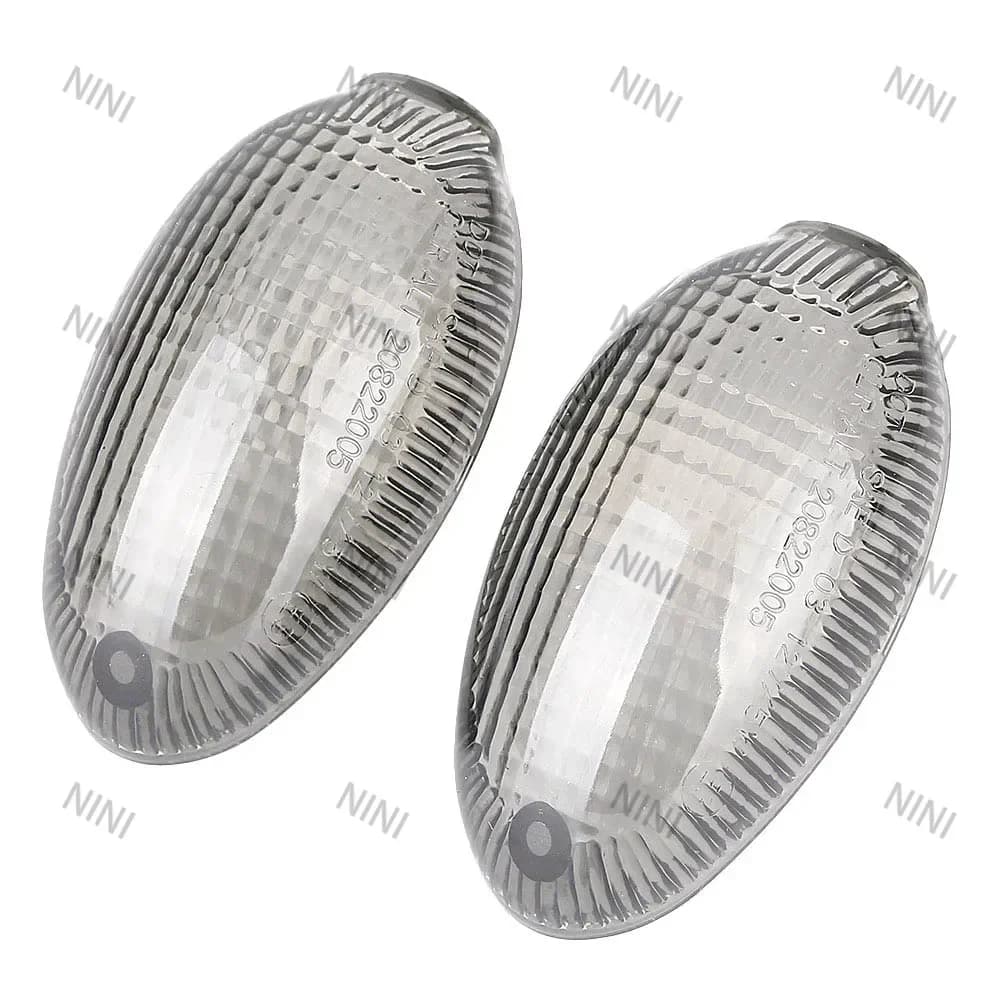2x Moto Per Ducati Monster 2006 2007 2008 2009 2010 Indicatore di Direzione Della Lampada Indicatore Anteriore Lampeggiante Luce Copriobiettivo Borsette