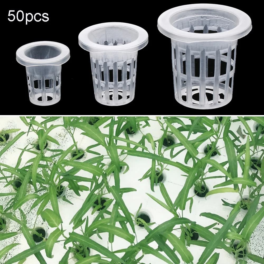 10/50 pz Soilless idroponica verdure vivaio vasi piantare cesto coltivazione di semi di fiori coltivazione fuori suolo