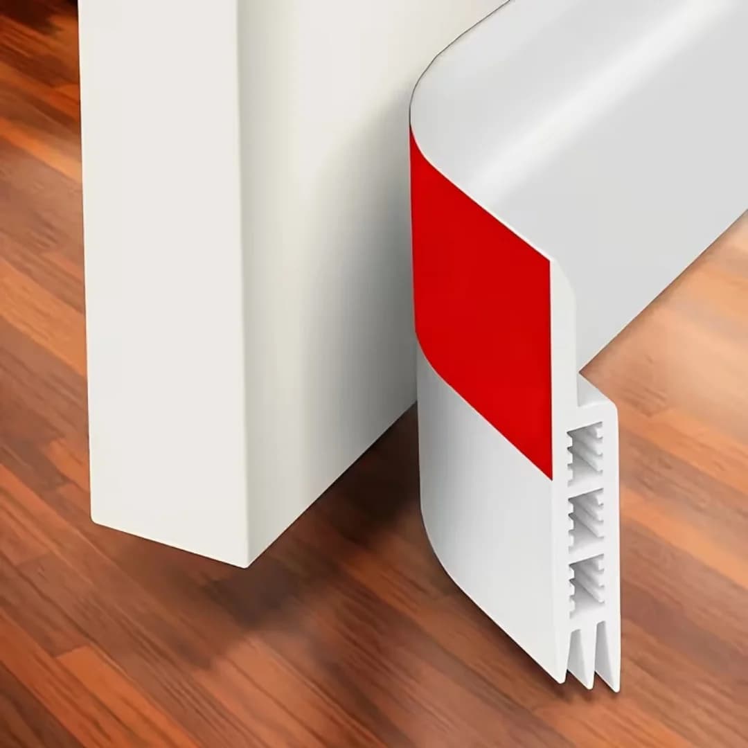 Door bottom sealing strip, sound insulation, three-layer hollow sealing, door seam adhesive, anti-theft door stopper strip