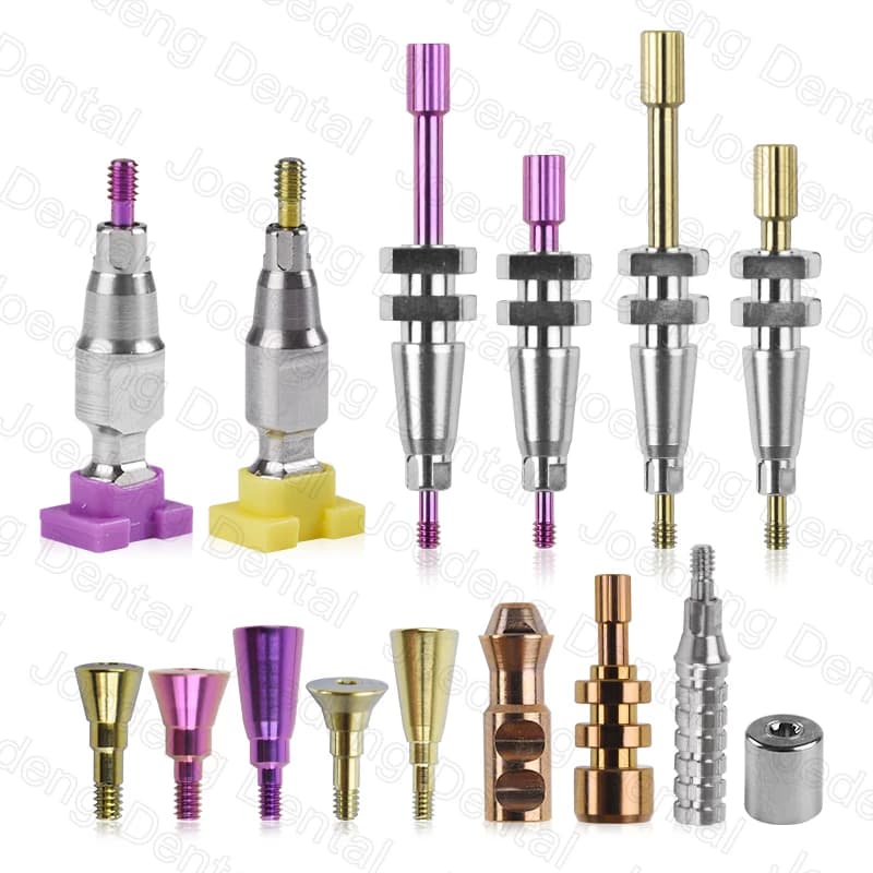 1 pezzo/pacco Multi-Unit Vassoio Aperto/Chiuso Trasferimento Composito Anlog Base In Titanio Esagonale RC/NC Esagono per iti Straumann