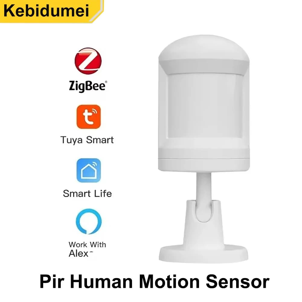 Tuya ZigBee 3.0 Sensore di movimento umano intelligente Sensore PIR Raggio a infrarossi Illuminazione wireless Interruttore della luce Sensore di rilevamento del corpo umano