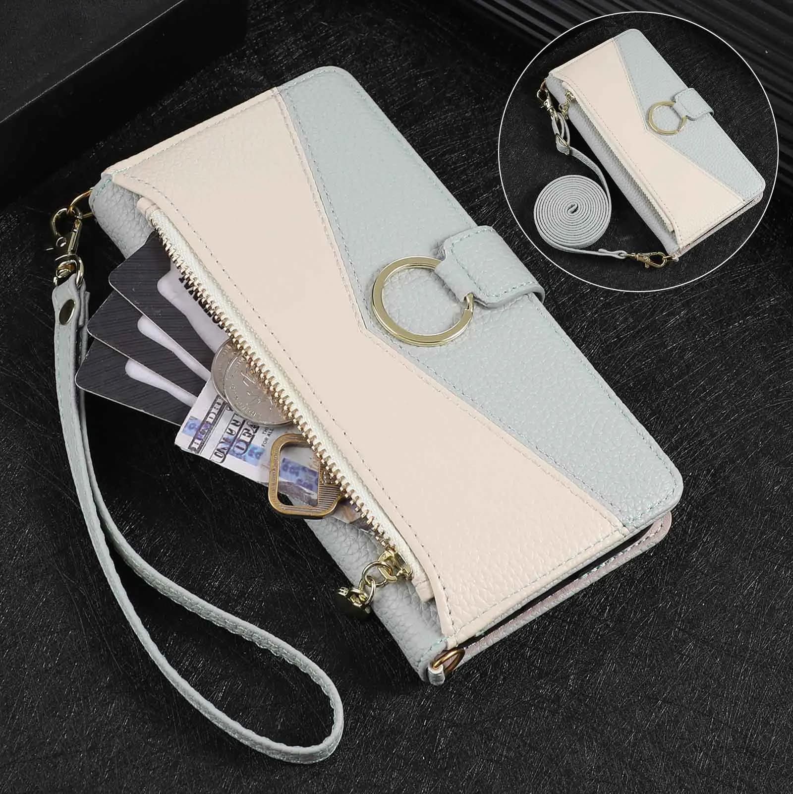 Applicable for Redmi Note 15 Pro modular phone case, K90 zipper wallet, artificial leather cover, 14C flip cover protection case