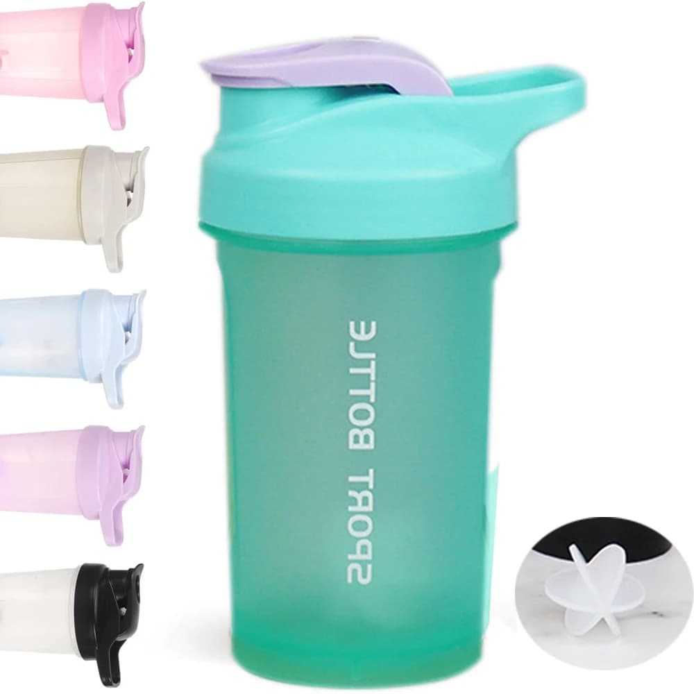 Il miglior shaker da 300 ml, materiale Tritan per tazza shaker sportiva proteica, con tazza per bevande con sfera in plastica adatta per lo sport e il fitness