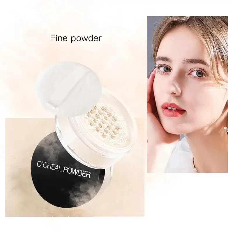 Matte Loose Powder Oil Control Waterproof Long Lasting Setting Makeup Fine For Face Contouring Concealer