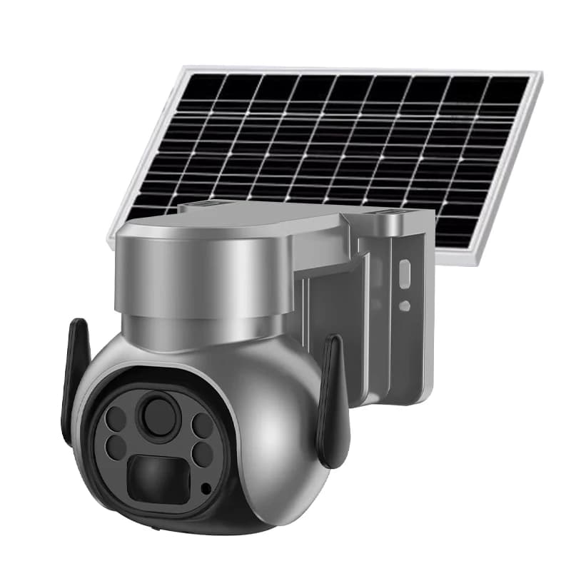Telecamera PTZ economica del produttore originale 2k con telecamera solare CCTV IP Wifi Ptz di sicurezza wireless 4G a luce solare