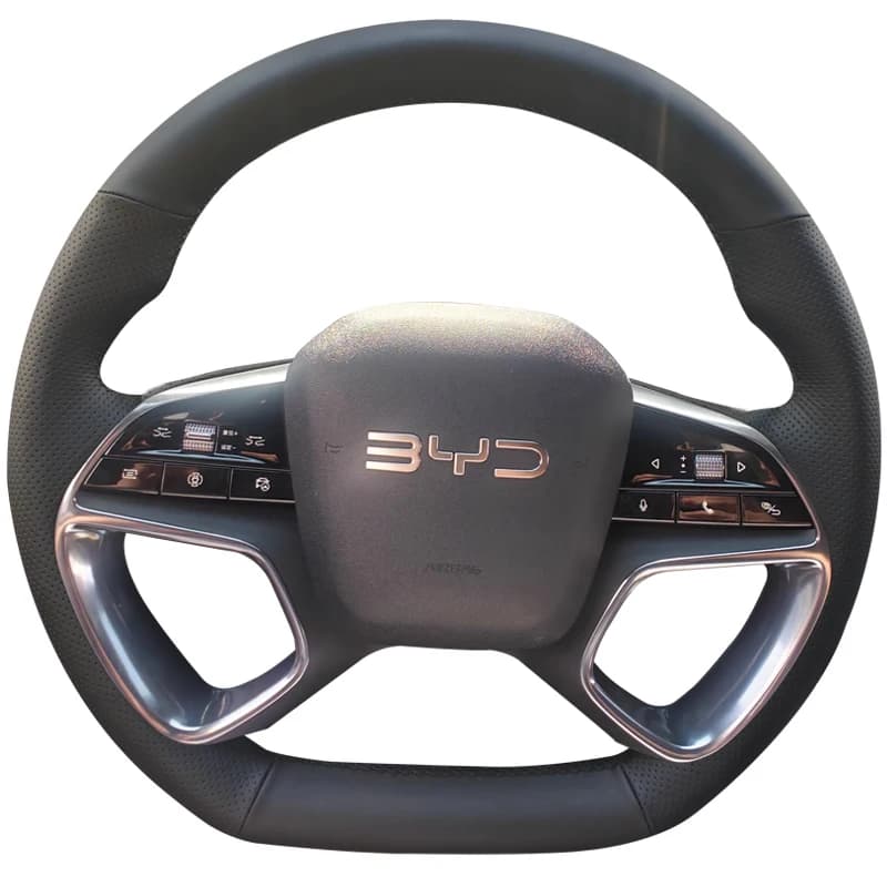For BYD Sealion 7 2024 2025 Song Plus Dm-i 25 Needle Thread Needle Cover Car Accessories Real Leather