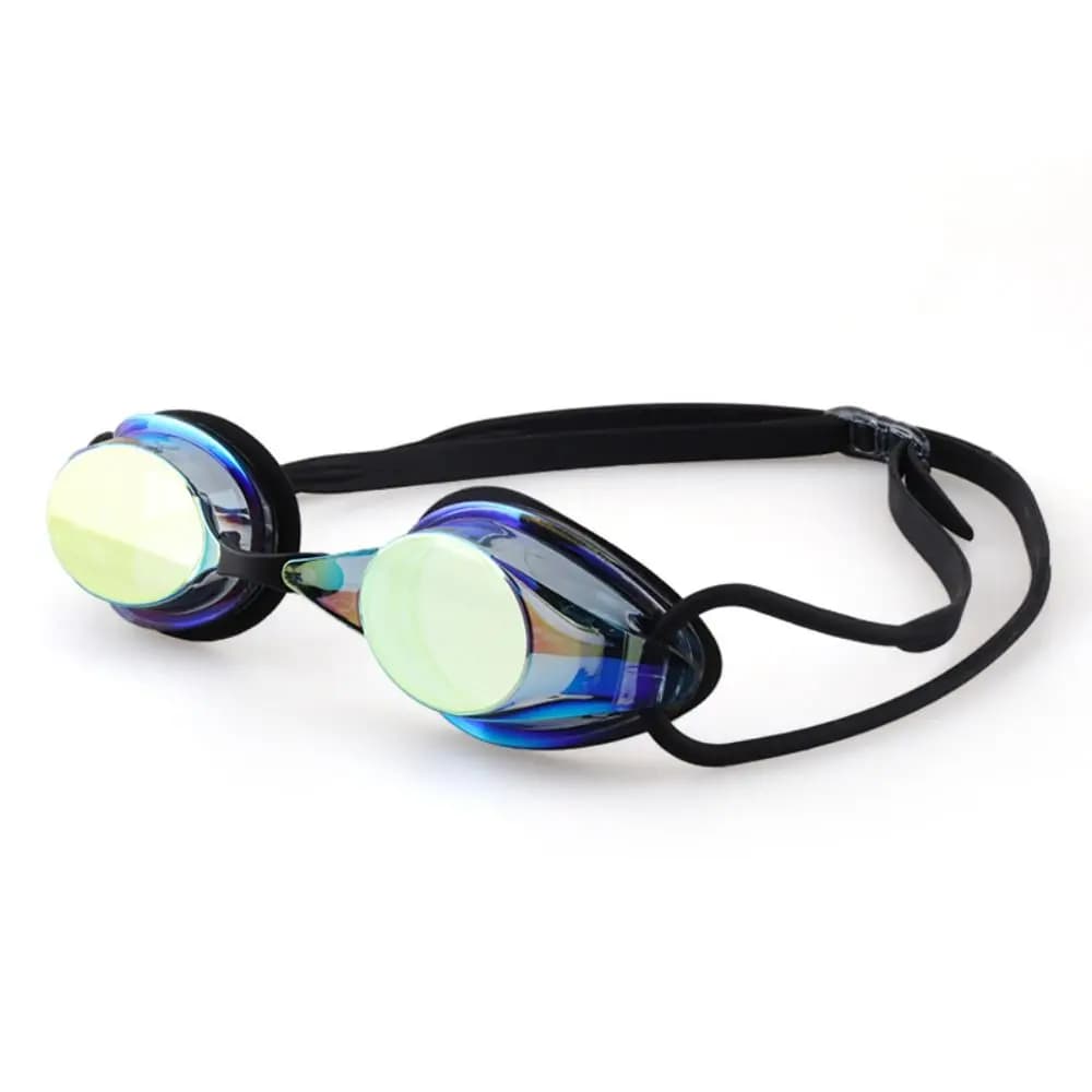 Water Sports Anti-fog Race Swimming Goggles Replaceable Waterproof Swimming Glasses Electro-coated Professional Outdoor