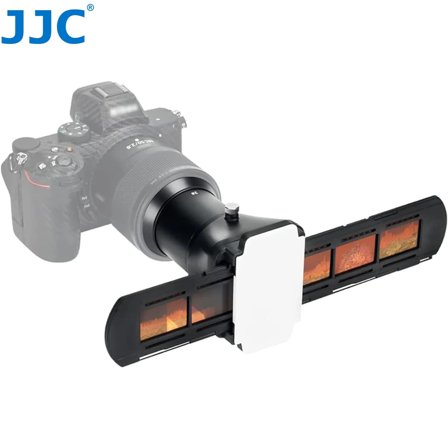 JJC 35mm Diapositive per pellicole negative Adattatore per digitalizzazione Luce LED Negative Scanner a foto digitali Convertitore per Nikon D850 Sony