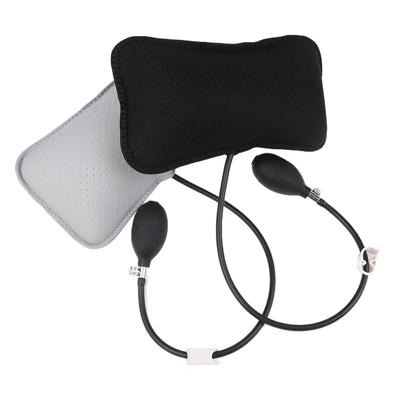 Cuscini Design ortopedico per alleviare il mal di schiena Collo portatile Postura della spalla Massaggio corretto Cuscino di supporto lombare gonfiabile