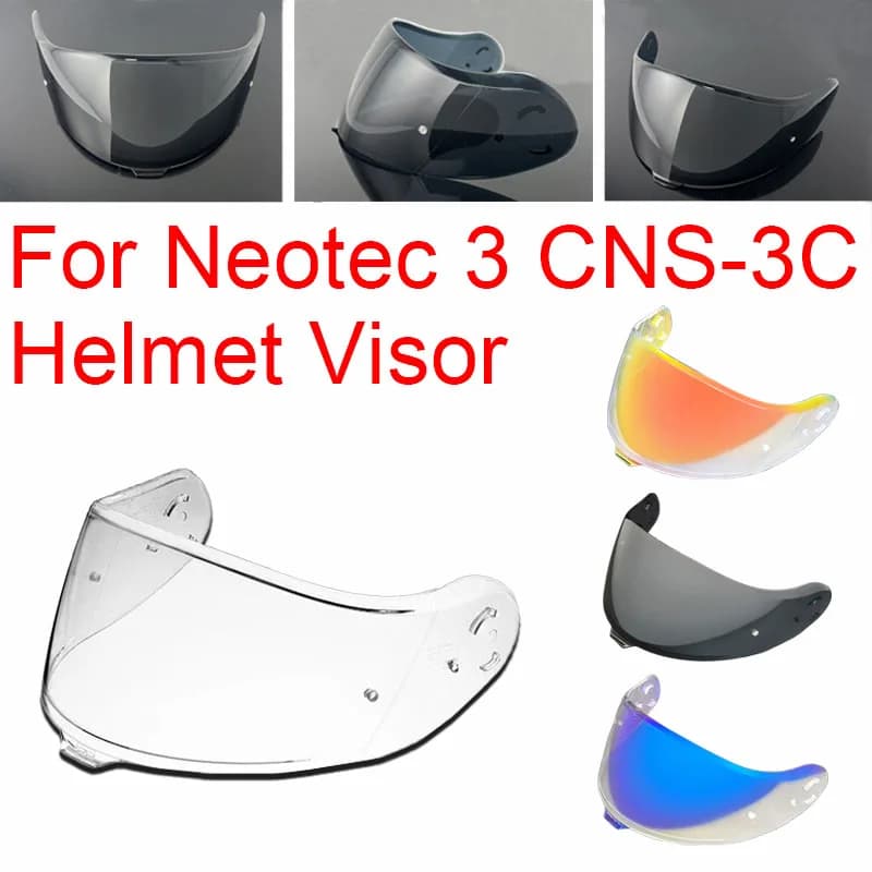Helmet visor for SHOEI Neotec3 visor Solar protection Lentes para Casco de Moto Replacement interchangeable windproof visor