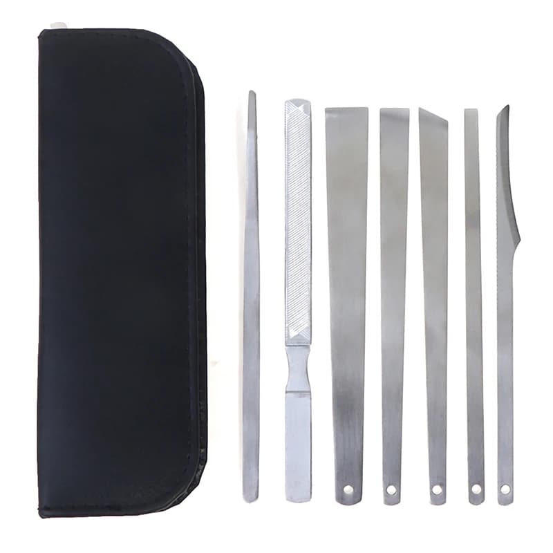 1 Set punta Pedicure strumenti per coltelli taglierine per Manicure strumenti per cuticole pelle morta rimozione del mais Kit per la cura dei piedi delle unghie accessori