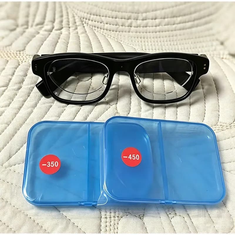 Silicone Stick-on Myopic Lenses Portable Adhesive Nearsighted Patch For Swimming Sunglasses Sports Protective Eyewear Glasses