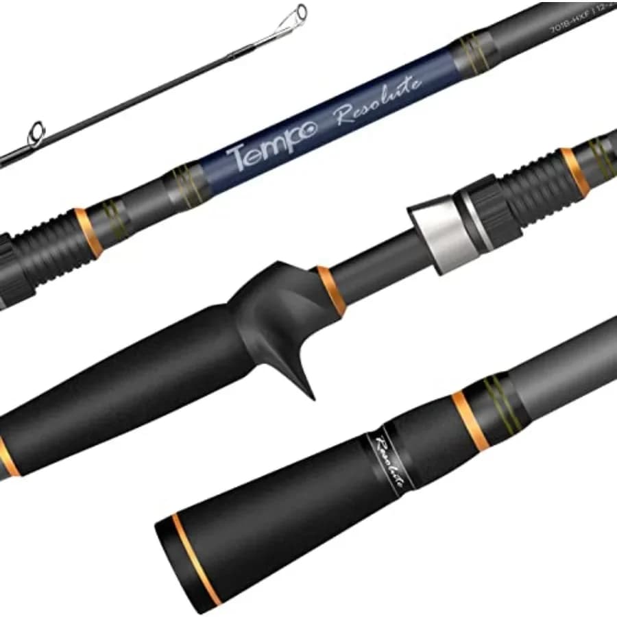 Canna da pesca Baitcasting ultraleggera e sensibile in 2 pezzi con struttura in fibra di carbonio da 30 tonnellate e mulinello Fuji in acciaio inossidabile Gu