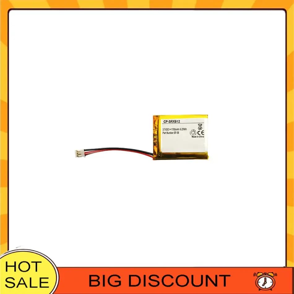 SF-08 High Capacity Reliable Power For Sony Srs-XB10 Srs-XB12 1700mAh Bluetooth Speaker Battery