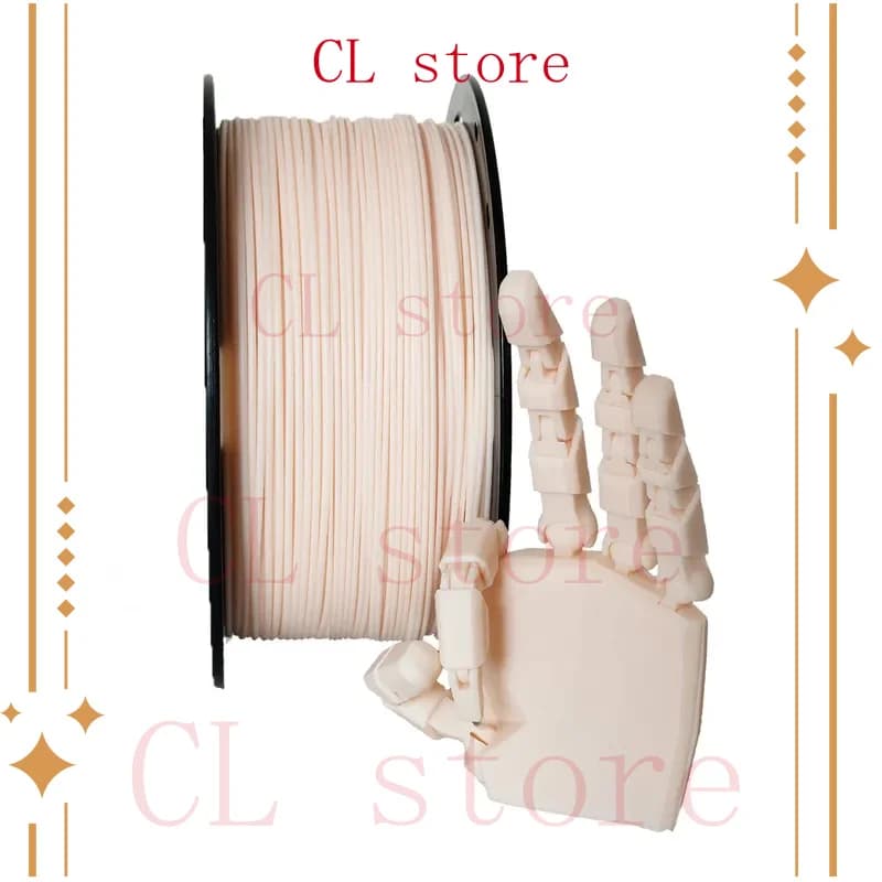 Filament PLA leather tone 1,75 mm 1 kg 3D Printer Adhesion 2,2 lbs 3D Printing 3D Flexible materials Fits most FDM Rosa printers