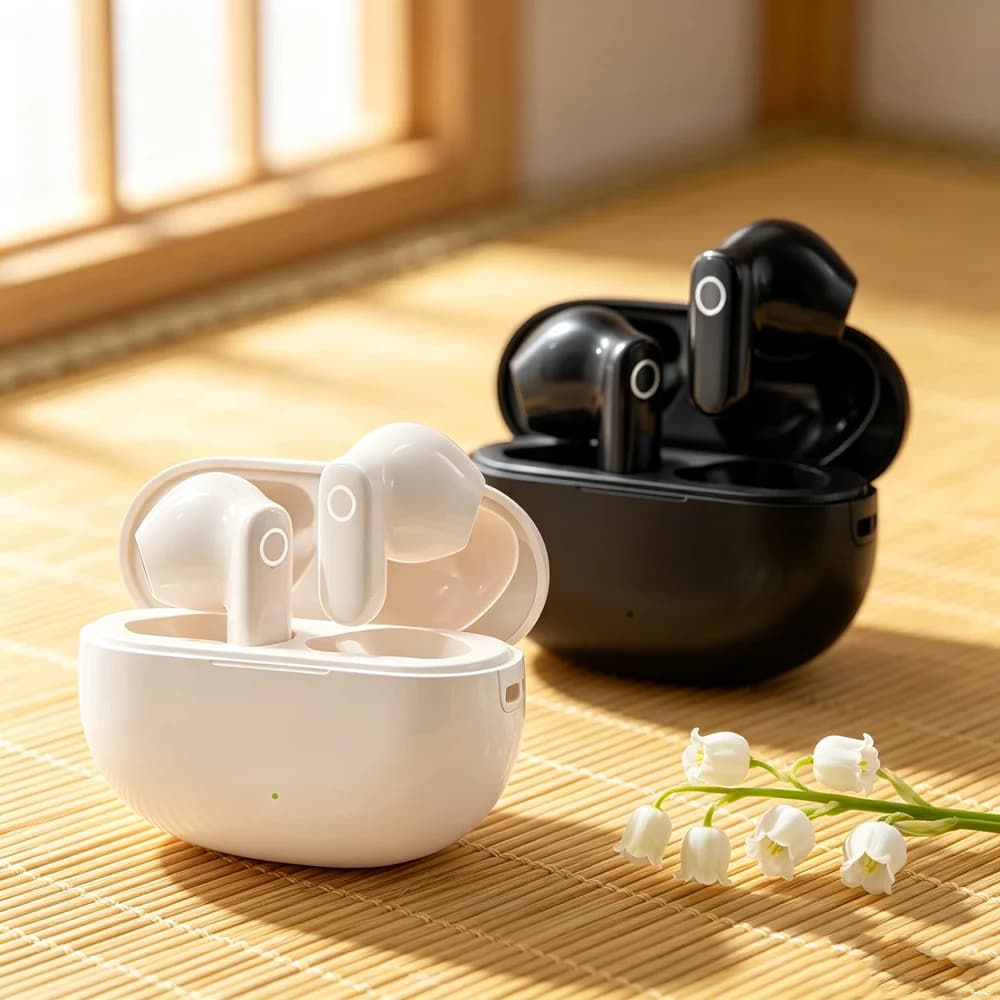 Bluetooth Earbuds Wireless Headphones Premium Bluetooth Headphones Feature Memory Foam Cushions for Ultimate Comfort