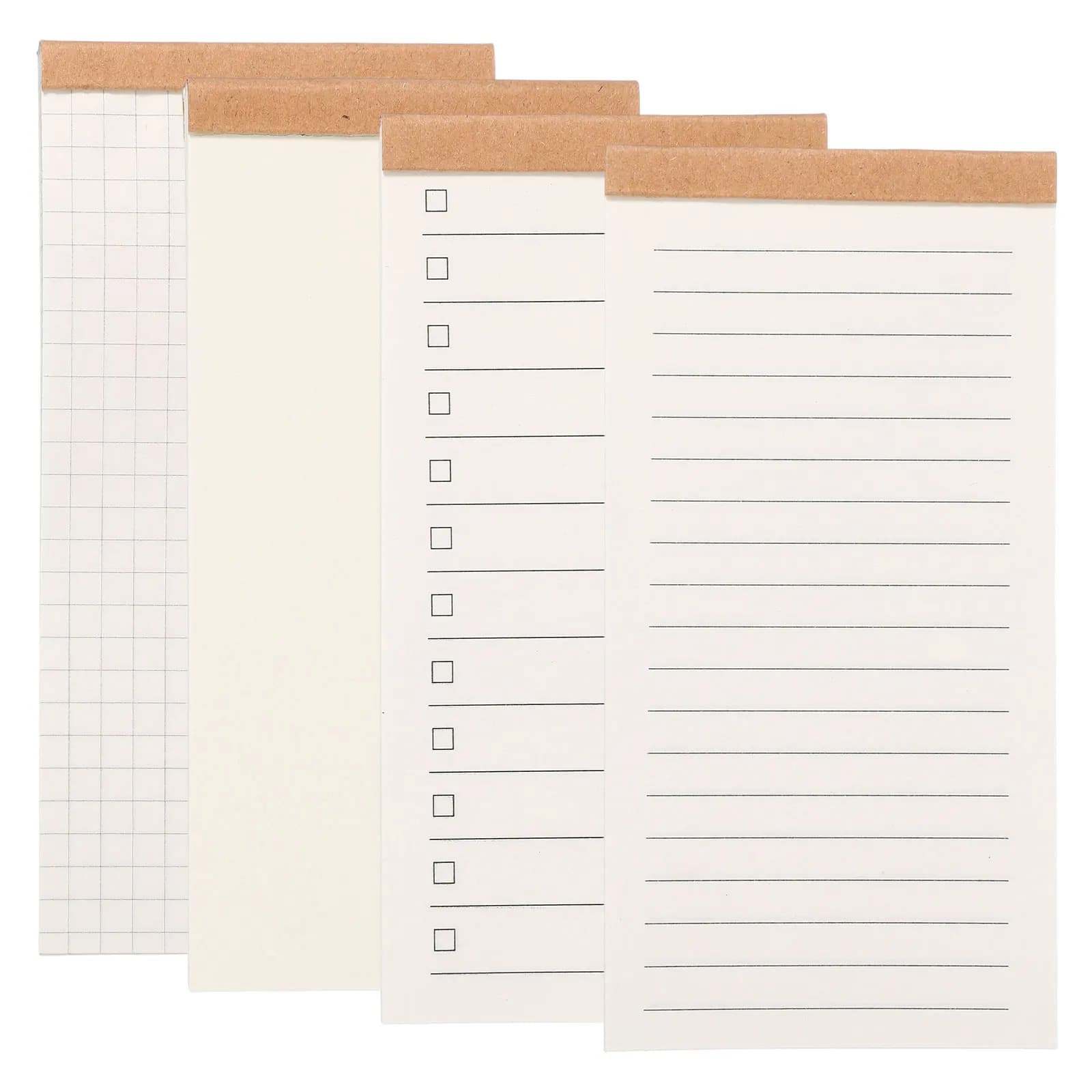 4/8 pezzi note di campo portatili piccoli blocchetti per appunti quaderni tascabili da 50 fogli memo book to do lista organizer pianificatore quotidiano per l'ufficio di lavoro