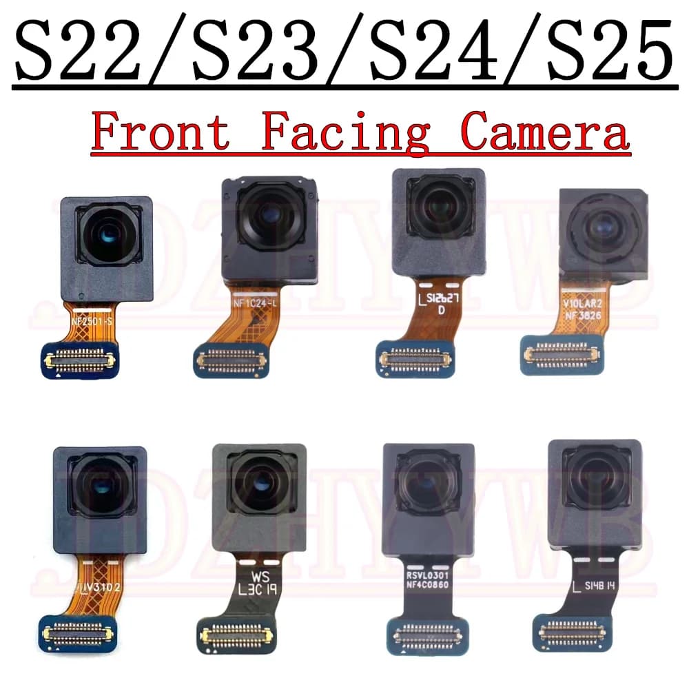 Per Samsung Galaxy S22 S23 S24 S25 Ultra S23FE S24FE Fotocamera frontale Riparazione Pezzi di ricambio di ricambio