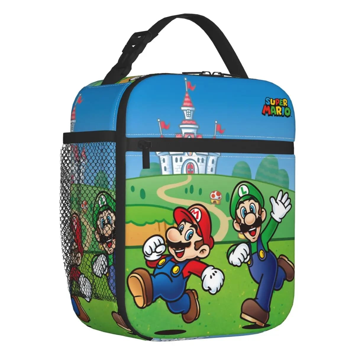 Borse Termiche Personalizzate M-Marioes per Videogiochi, Fratelli e Amici, per Campeggio e Viaggi, Portatili, Unisex