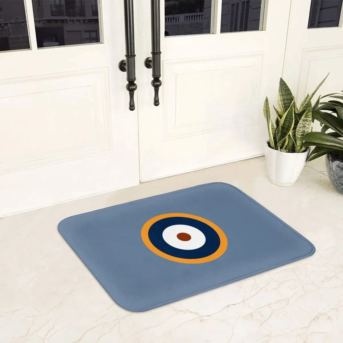 The RAF Roundel version used during World War II Dustproof Zerbino Rug Cooking entrance home for living room footrests