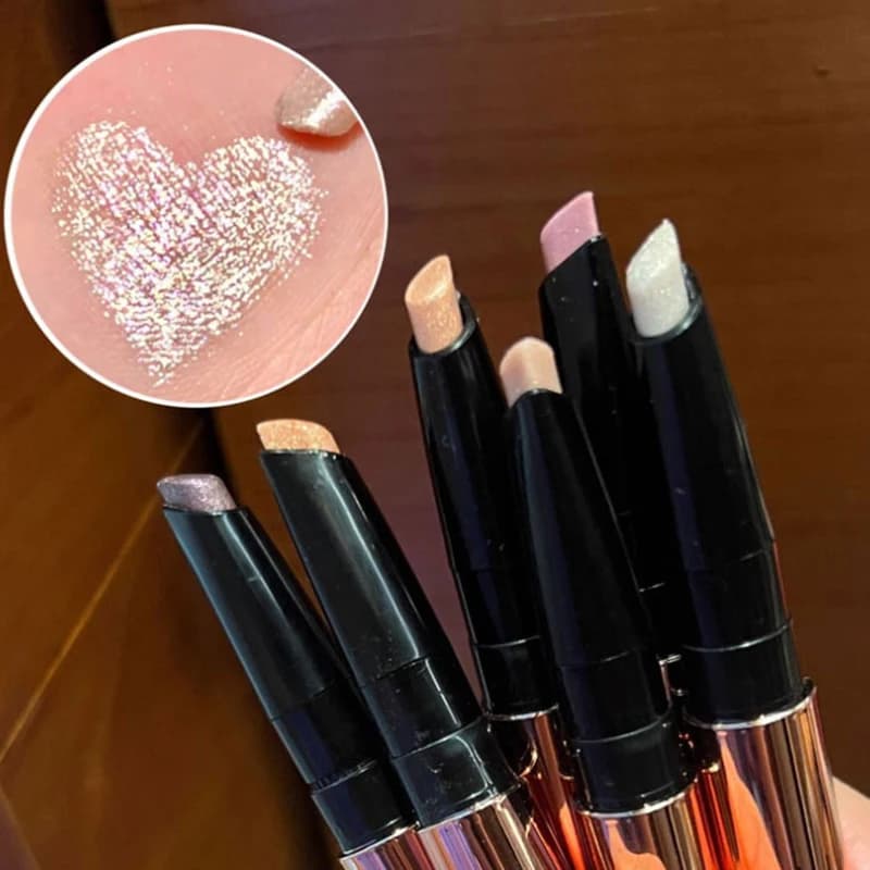 HERORANGE Perlescent Umbrella Stick Matita Glitter Umbrella Makeup Waterproof Shimmer Silk Baco Liner Pen Cosmetic Makeup