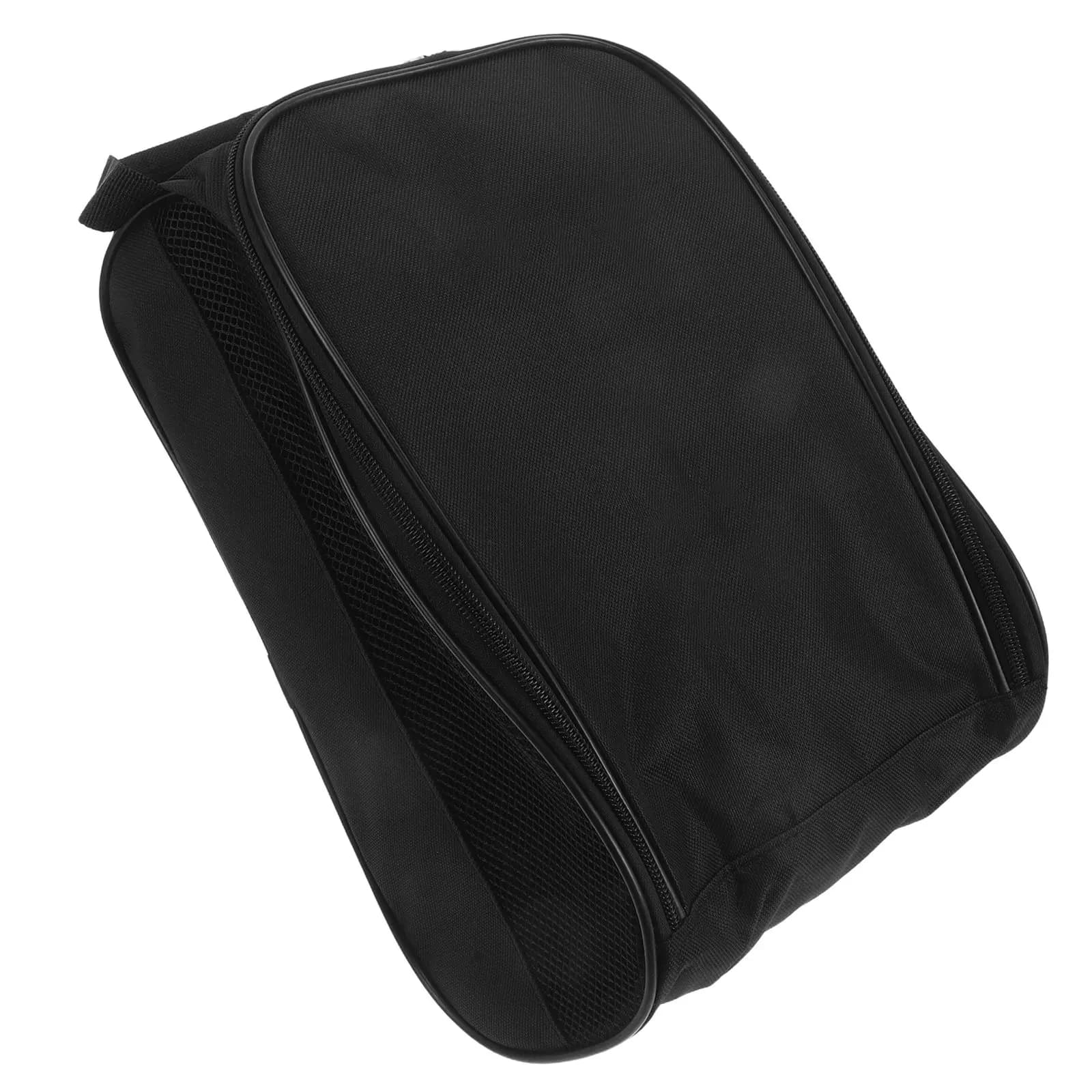 Golf Shoe Bag Premium Wear Resistant Mesh Material Large Capacity Ventilated Shoe Carrier for Golf Travel Sports Organization