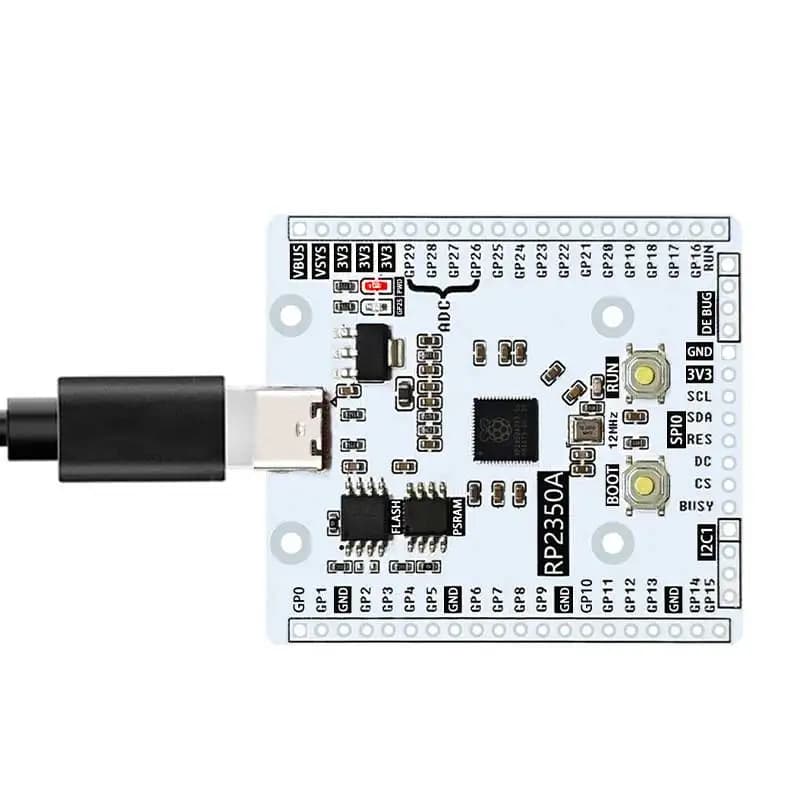 Raspberry Pi Pico 2 RP2350A RP2350A Linux PSRAM development card with Dual Core USB processor