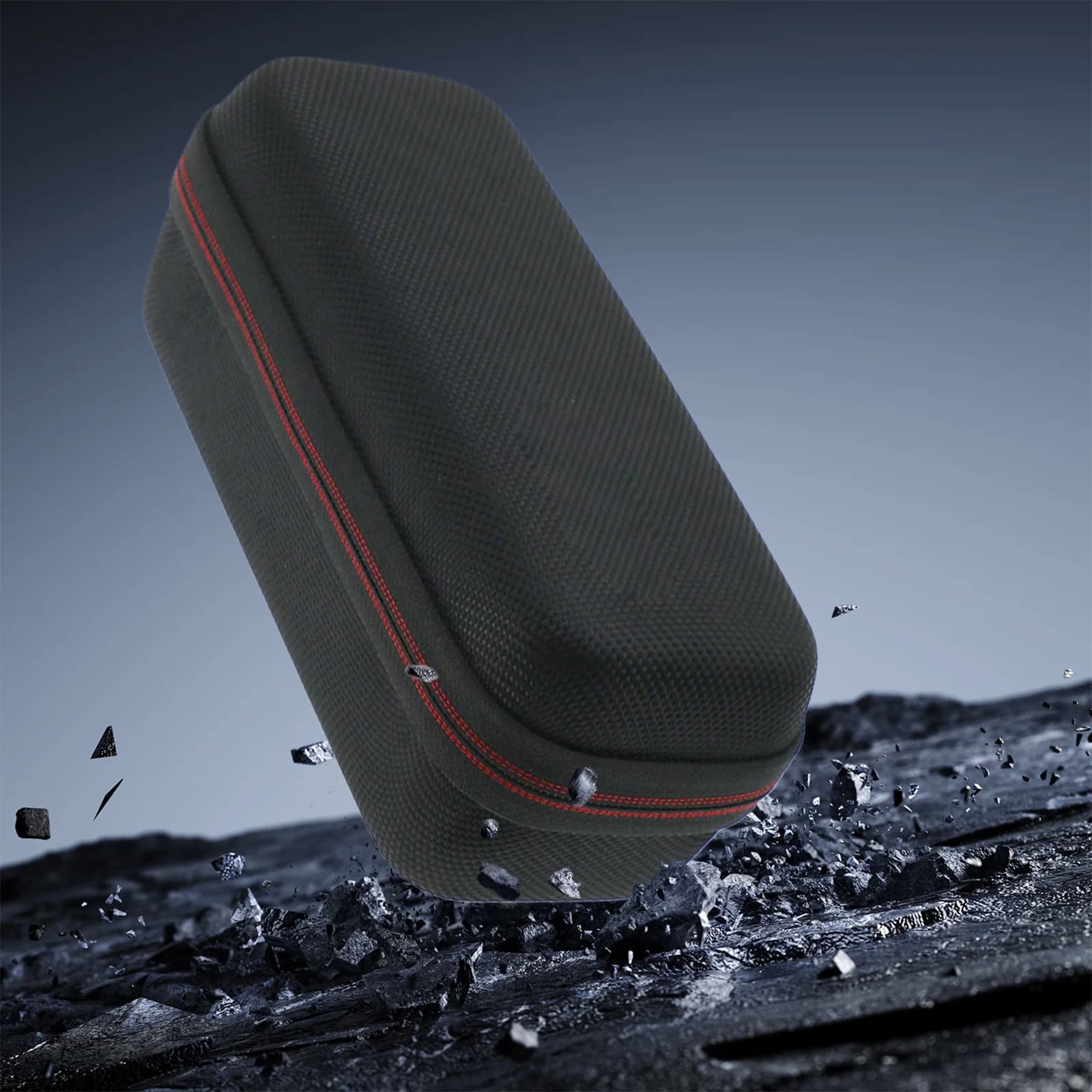 Borsa da trasporto portatile con tasca in rete e custodia rigida antiurto in EVA con cerniera per Xiaomi Power Bank 25000 P03MI 212W