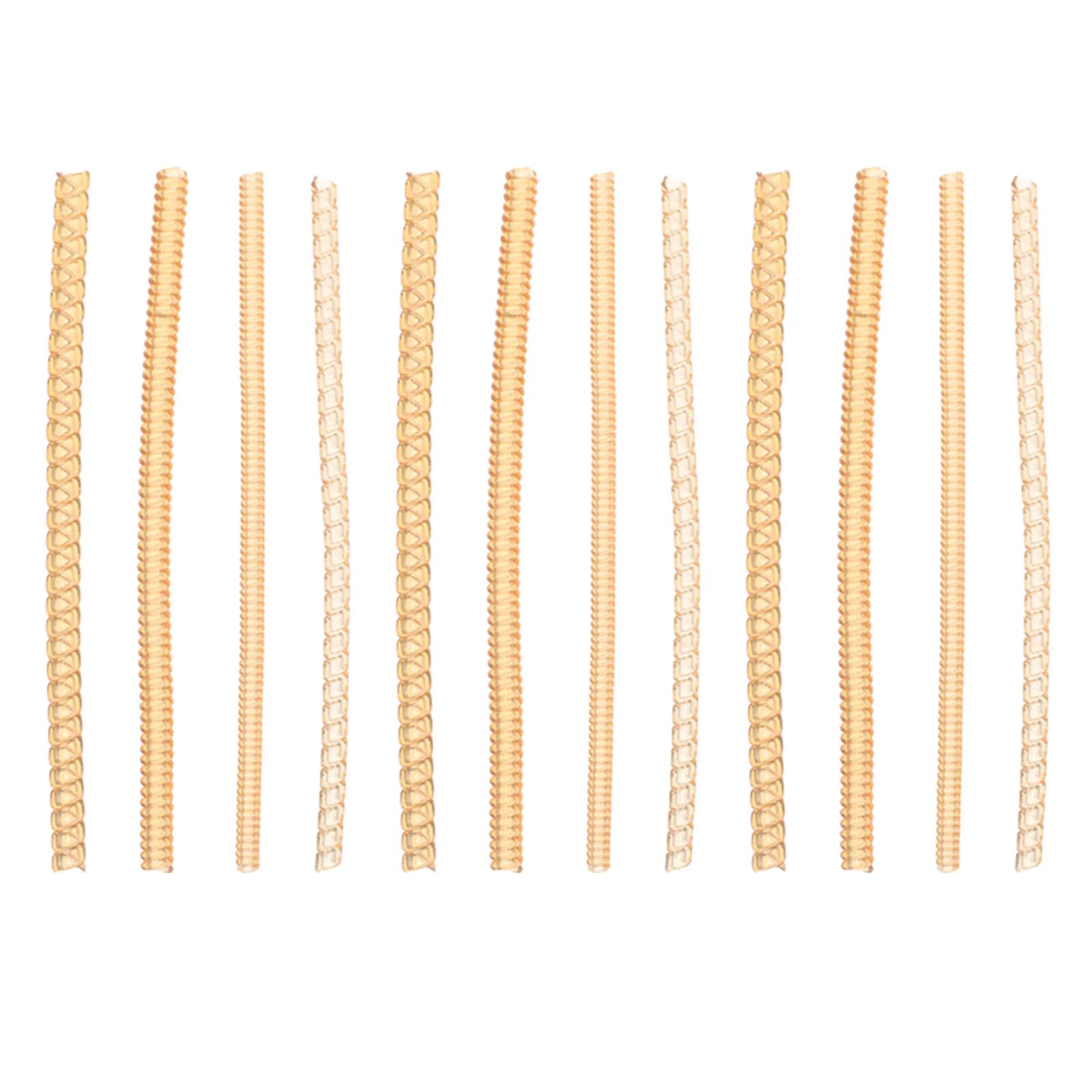 12Pcs Rings Size Adjuster Transparent Plastic Invisible Ring Sizer for Loose Rings Resizer Tightener Jewelry Spacer Guards