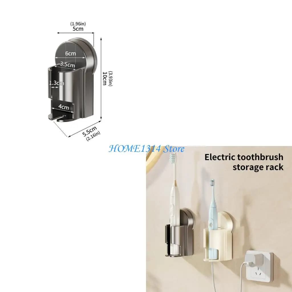 M6CE Embracing Structure Teeth Toothbrush Organizers Suction cup holder for shelves