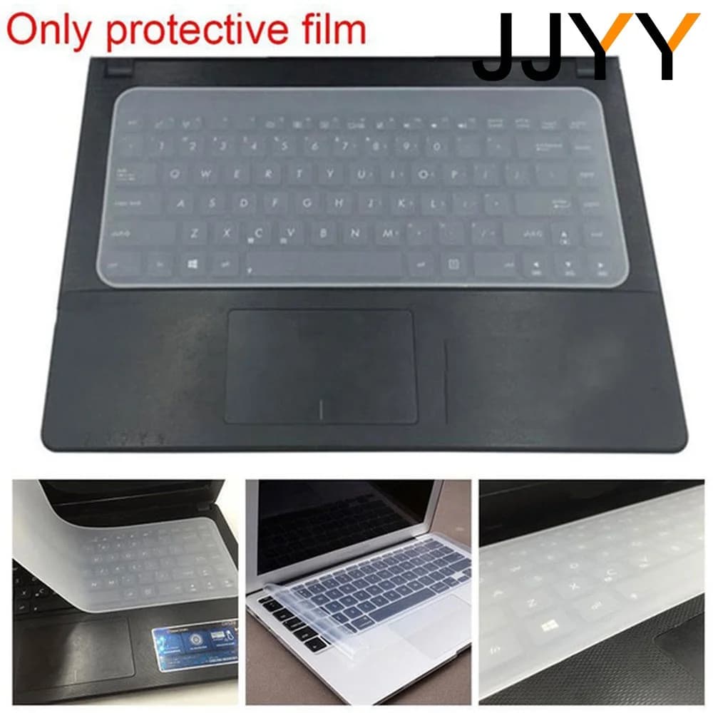 Universal Silicone Keyboard Cover for 12 to 17 Inch Laptops Waterproof Dustproof Protector Film Case for Keyboard Accessories