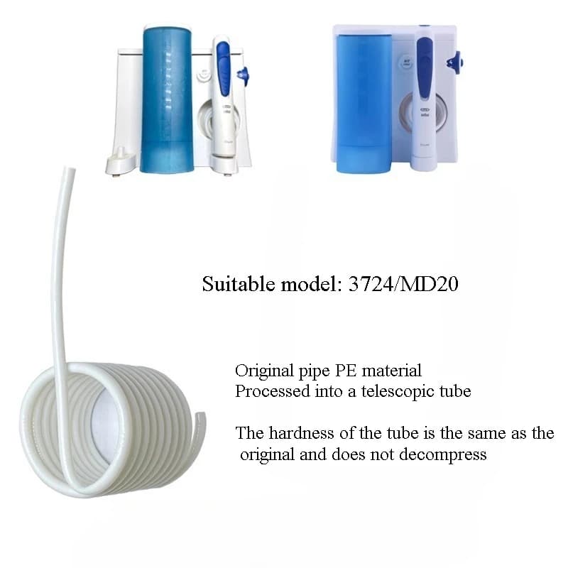Suitable for replacement and repair of water pipe with Braun 3724/MD20 wire handle rigid tube 4.1*2.5