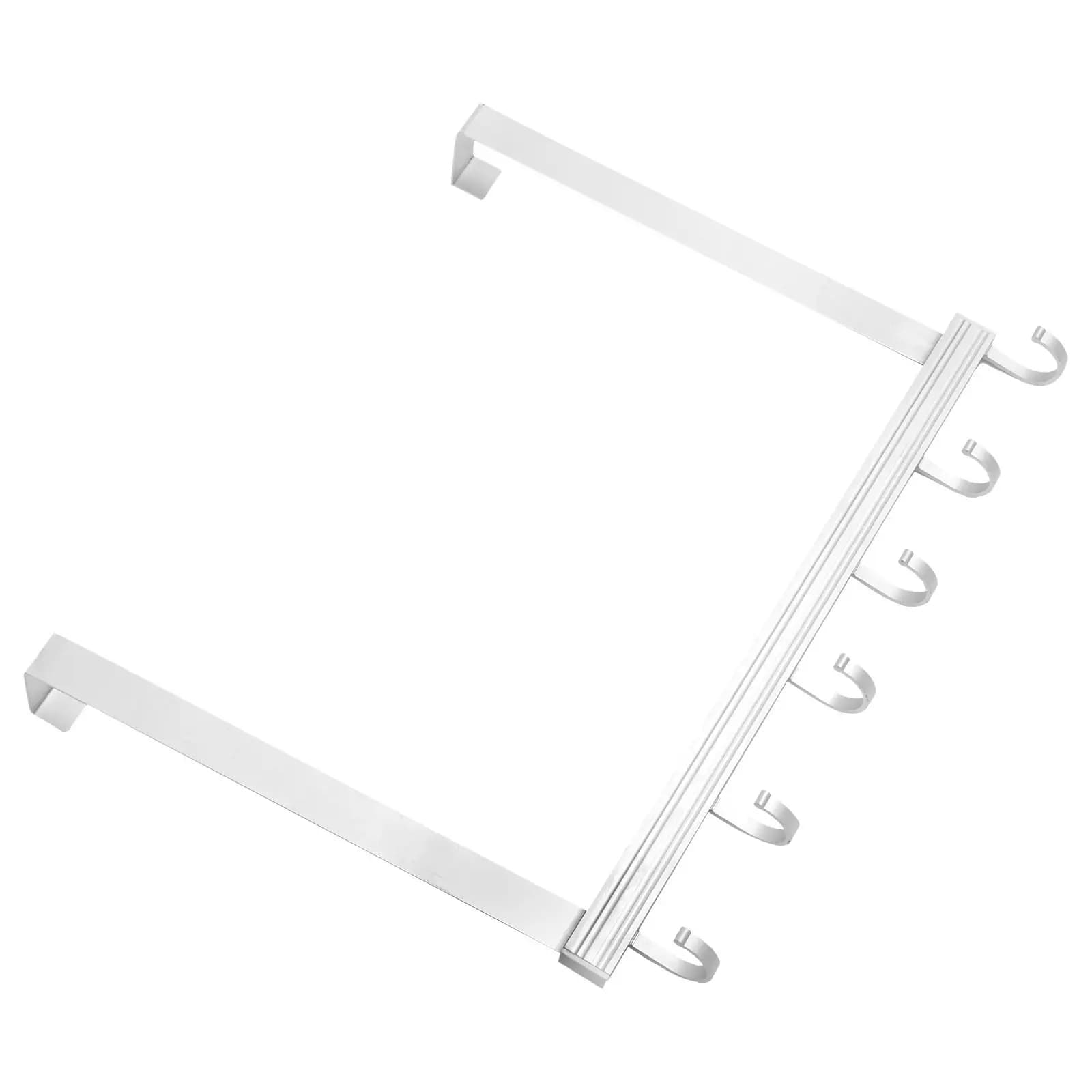 1Pcs Creative Drill-Free Clothes Storage Hanger Easy Install Door Rear Organizer Rack Multipurpose Home Clothes Holder Storage