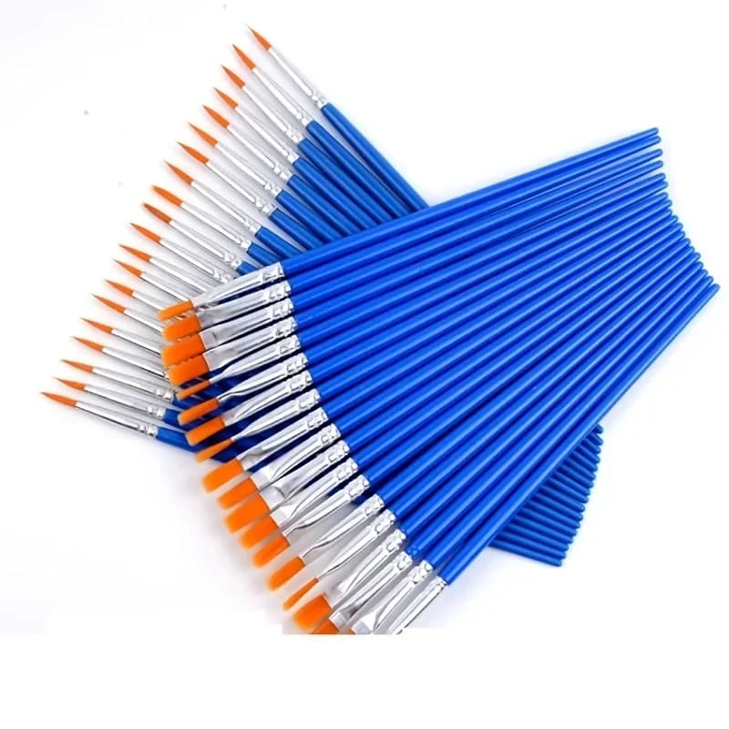 10/20/30 pieces brushes for craft painting arts and crafts for multifunctional art painting equipment with hook line