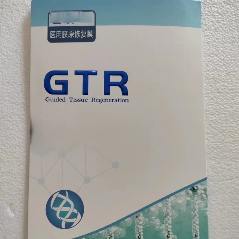 1Box Dentistry Material Powder Periosteum Medical Collagen Absorption Repair Material Dental Implant Materials Supplies Consuma
