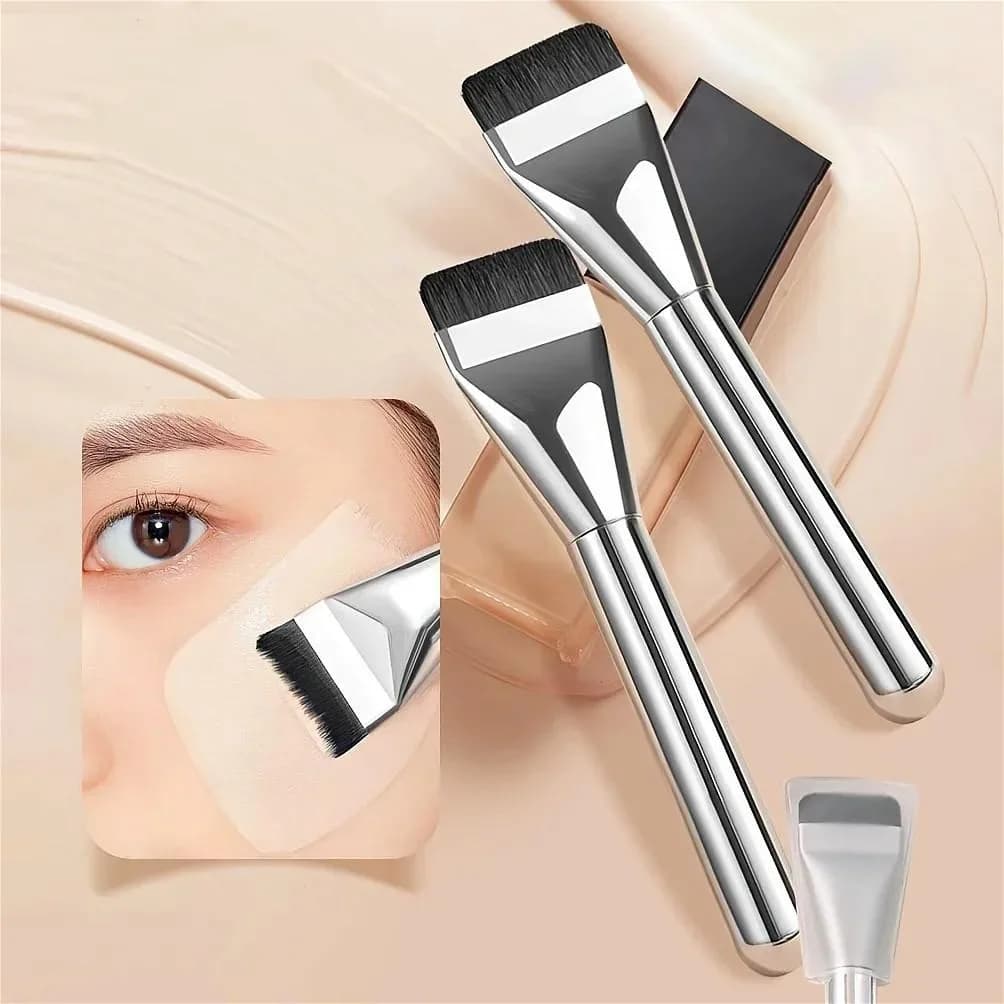 Tools for beauty makeup Brush for foundation with one word does not eat makeup brush with flat head powder