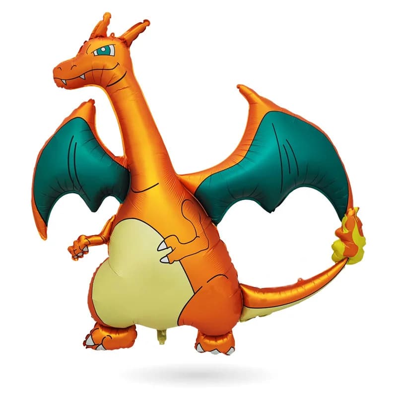 Palloncini 3D Pokémon 2026, Grandi Figure di Charizard, Pikachu e Mew, Decorazioni per Feste di Compleanno per Bambini