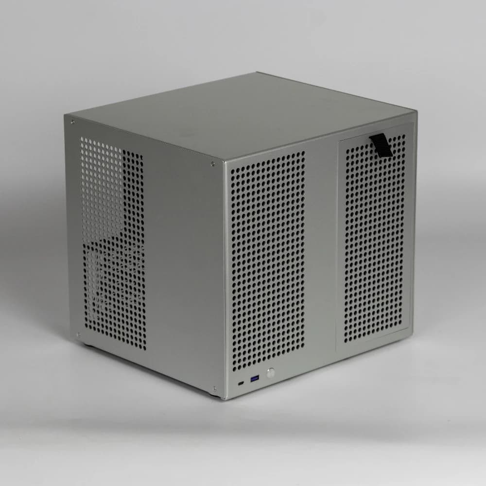 Sagittarius Aluminum 8-Bay NAS Case Hot Swap MATX ITX ATX PSU Storage Chassis