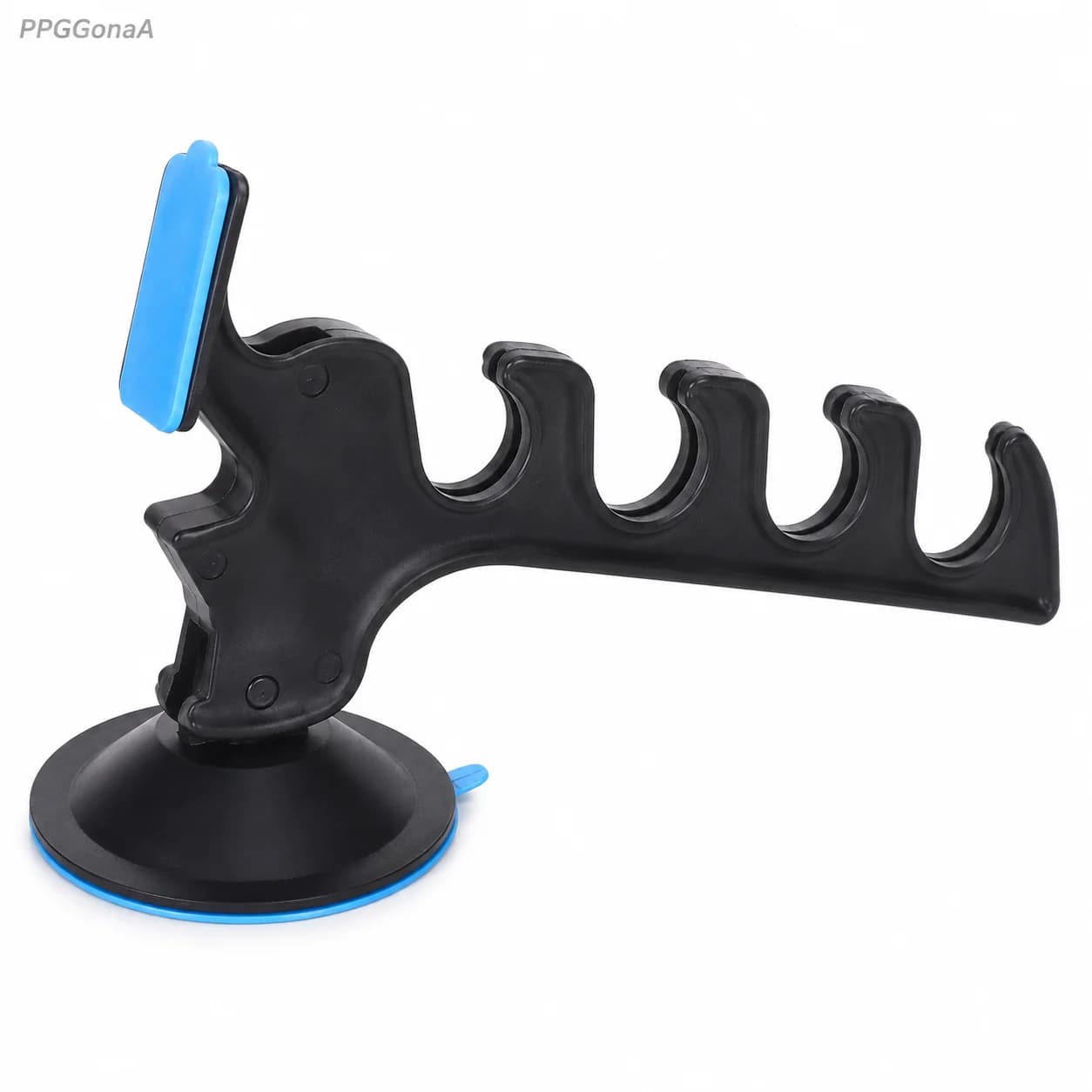 4-Slot Suction Cup Fishing Rod Holder Portable Fishing Pole Rack for Car Window Tackle Box Lure Sea Fishing Storage Stand