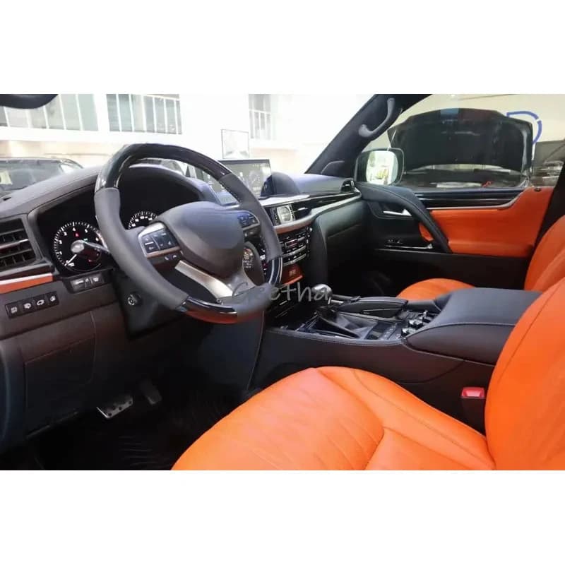 Factory hot sale for internal navigation Seats Leather cover Converting to steering wheel Lx570 Edit update 22 Interior to