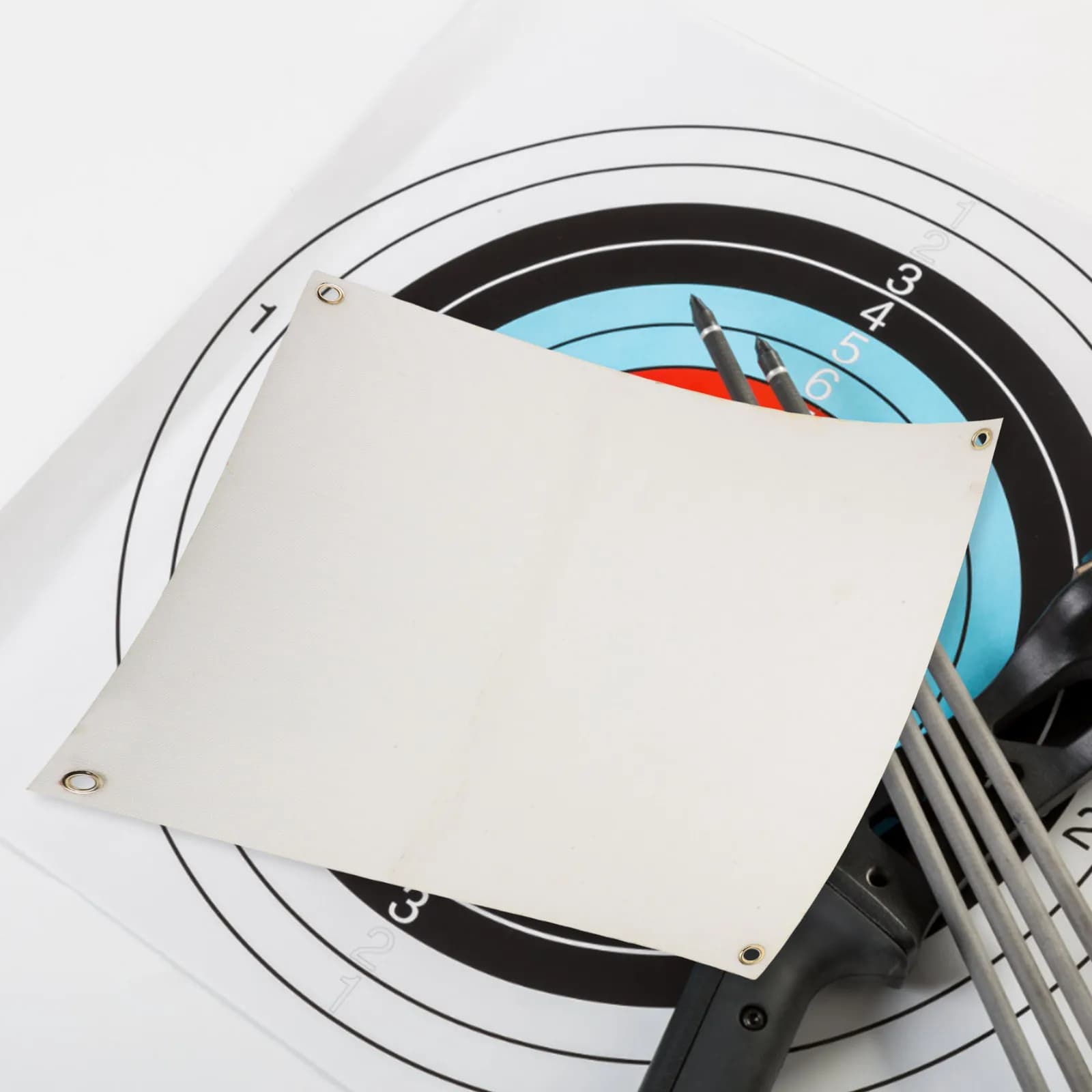Archery Backstop Net Heavy Duty Reinforced Baffle Cloth for Recurve Bow Target Outdoor Practice
