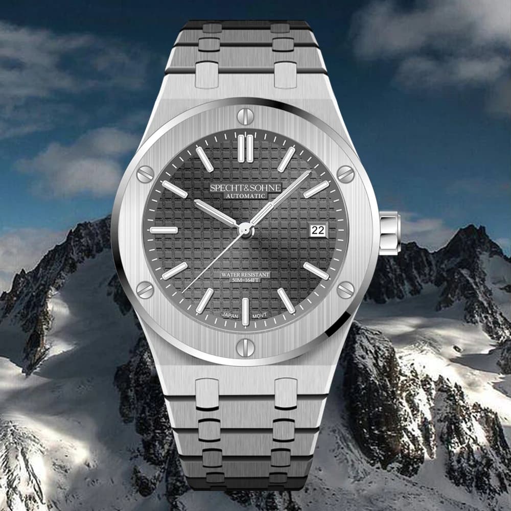 Specht & Sohne 2025 Luxury New Men's Watch Automatic mechanical wristwatch Rubber strap Japan Miyota 8215 Movt Sports clock 40MM